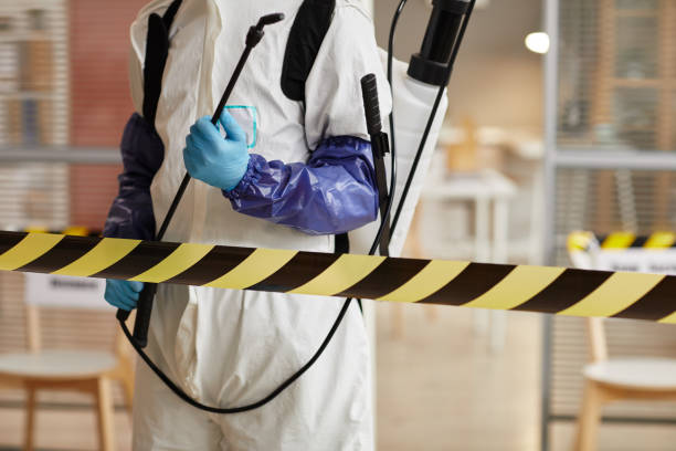 Professional Hoarding Cleanup technician working in Asbury, NJ